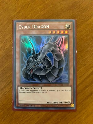 Cyber Dragon (alternate art) - BLC1-EN021 - Ultra Rare 1st Edition-image
