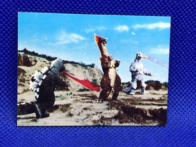 Terror of Mechagodzilla  Mini menko card 2.5 in No.142 TOHO 1970's Japanese F/S-image