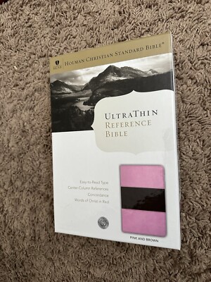 Ultra Thin Reference Bible PINK!-image