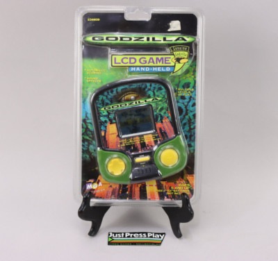 NOS Vintage 1998 MGA Godzilla Handheld Electronic LCD Game New Factory Sealed!-image