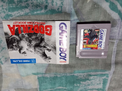 Nintendo Gameboy Godzilla Game with Manual-image