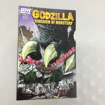 Godzilla Kingdom Of Monster #1 Dr. No’s Comics Games Exclusive IDW 2011 (GZ100)-image