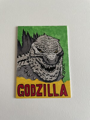 Godzilla Sketch Trading Card - Movie Coming 2021-image