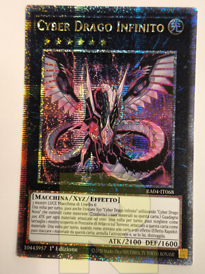 Cyber Dragon Infinity / Cyber Dragon ® QUARTER CENTURY ® RA04-IT068 ® Italian-image