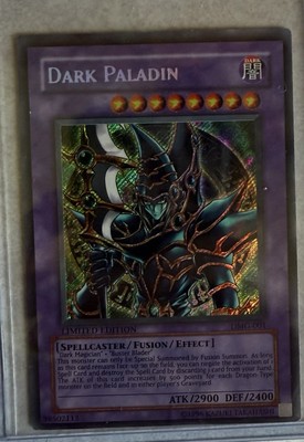 Yu-Gi-Oh! Dark Paladin TCG Duel Master's Guide DMG-001 Secret Rare Creased-image