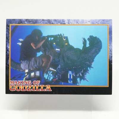 No.41 Godzilla Card Godzilla Mothra King Ghidora All Attack AMADA 2001 Japan-image