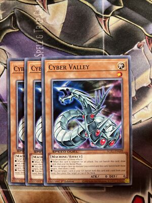 3x Cyber Valley - SGX1-ENG09 - Common - NM-image