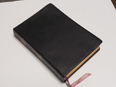 Vtg 1962 NAVE'S TOPICAL BIBLE KJV Faux Leather THUMB INDEX Concordance Reference-image