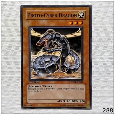 Proto-Cyber Dragon - DP04-EN004 - Common 1st Edition Yugioh-image