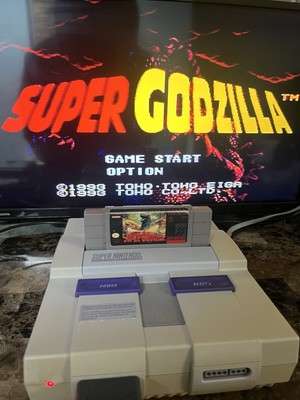 Super Godzilla (Super Nintendo Entertainment System, 1993) SNES Tested-image