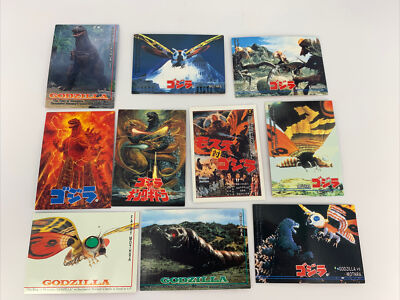 GODZILLA Japanese Cards 1995, JPP/Amada # 3, 15, 17, 39, 40, 44, 51, 57, 62, 87-image