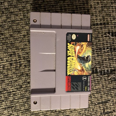 Super Godzilla Super Nintendo Entertainment System Game Cartridge Only Tested -image