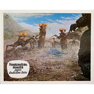 SON OF GODZILLA Lobby Card N04 - 9,25x11,75 in. - 1971 - Jun Fukuda, Tadao Takas-image