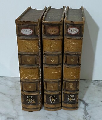 1856 VOLS VII, VII, IX - THE WRITTINGS OF THOMAS JEFFERSON - BY H. A. WASHINGTON-image