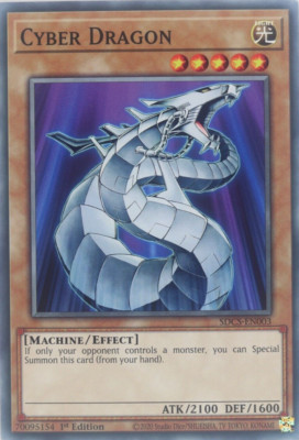 YuGiOh Cyber Dragon SDCS-EN003 Common 1st Edition-image