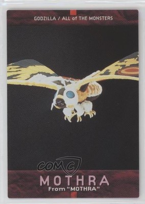 1996 Bandai Carddass Godzilla All of The Monsters Mothra #69 0b67-image