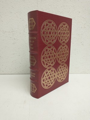 Einstein: His Life and Times by Philipp Frank, Easton Press Leather Binding-image