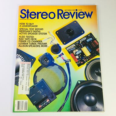 VTG Stereo Review Magazine September 1989 - Nad Tape Deck & Fisher CD Changer-image