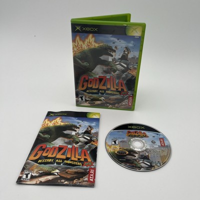 Godzilla: Destroy All Monsters Melee / Microsoft Xbox / CIB vintage video game-image