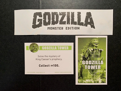 Monopoly Godzilla KING CAESARS PROPHECY  Godzilla Tower Game Replacement Piece-image