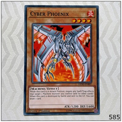 Cyber Phoenix - LEDD-ENB07 - Common 1st Edition Yugioh-image