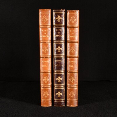 1925 3vol The Life Of Samuel Johnson J Boswell New Ed Roger Ingpen Illustrated-image