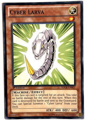 YuGiOh! - Cyber Larva - SDCR-EN007 - 1st Edition - Common-image