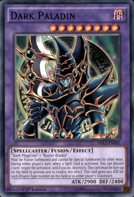 1st Ed Dark Paladin MIL1-EN041 Yugioh-image
