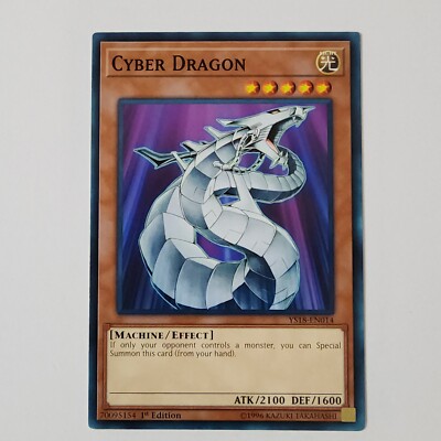 Cyber Dragon - YS18-EN014 - NM/VLP - Common - 1st ed - Yugioh-image