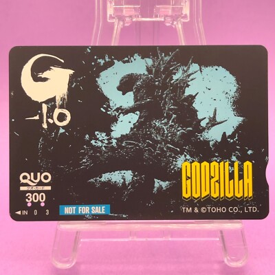 Godzilla -1.0 Quo Card 2023 TOHO novelty Promo Tokusatsu Japan Collectable-image