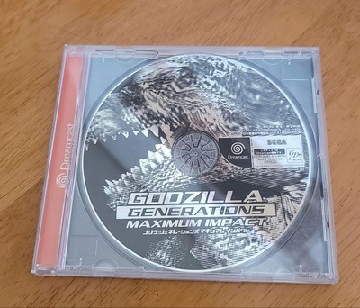 Godzilla Generations Max Impact Dreamcast SEGA Action Game 2000-image