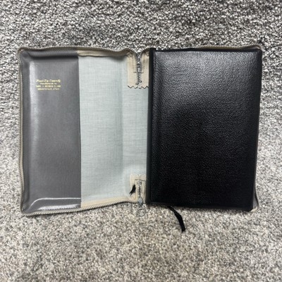 Holy Bible Ready References Missionary Edition LDS Mormon Leather Cover Vintage-image