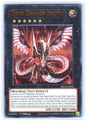 Quarter Century Stampede #RA04-EN068 Cyber Dragon Infinity (UR)-image