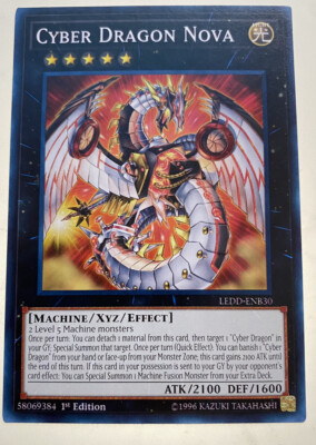 Cyber Dragon Nova LEDD-ENB30 Common 1st Edition NM Yugioh-image