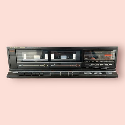 Fisher Studio-Standard CR-W857 Stereo Double Cassette Deck -UNTESTED--image