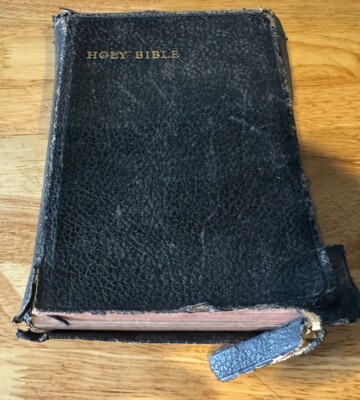 Holy Bible KJV Harper & Brothers Printed Great Britain-image