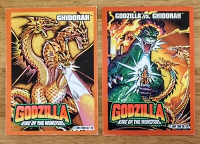 Godzilla: King Of The Monsters, #4 & 7 (Lot Of 2), Trendmasters, Toho Co., '94-image