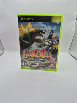 Godzilla Destroy All Monsters - Microsoft Xbox - Cleaned, Tested & Working --image
