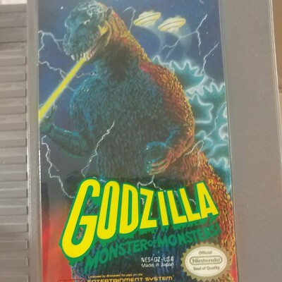 Godzilla:Monster of Monsters-Nintendo Entertainment System- Cartridge only-works-image