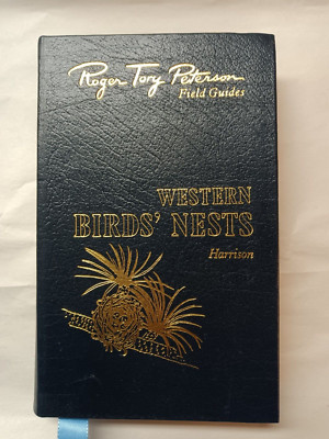 Western Birds' Nests Roger Tory Peterson Field Guide Easton Press Leather Gilt-image