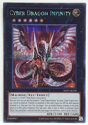 Yugioh Asian-English Cyber Dragon Infinity ALIN-AE105 Secret Rare-image