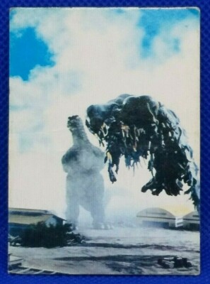 Godzilla Hedorah Yamakatsu Card Tokusatsu Vintage kaiju Japanese Toho Rare F/S-image