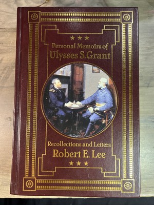 Personal Memoirs Ulysses S Grant Recollections and Letters Robert E. Lee Leather-image