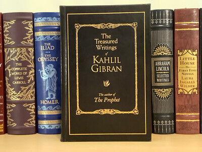 The Treasured Writings of Kahlil Gibran - leather-bound-image