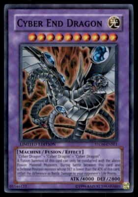 Yu-Gi-Oh! Cyber End Dragon #STON-ENSE1 Light Play-image