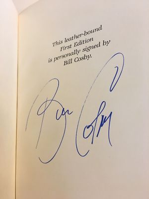 BILL COSBY SIGNED Book LOVE AND MARRIAGE Easton Press 1st Edition AUTOGRAPH-image