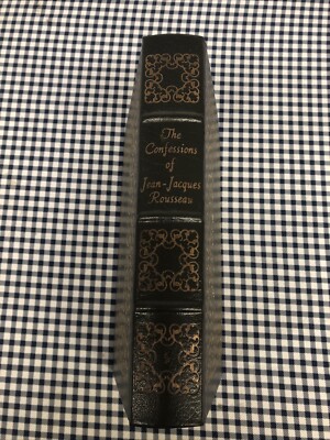 The Confessions of Jean-Jacques Rousseau, Easton Press, Leather Bound. NEW.-image