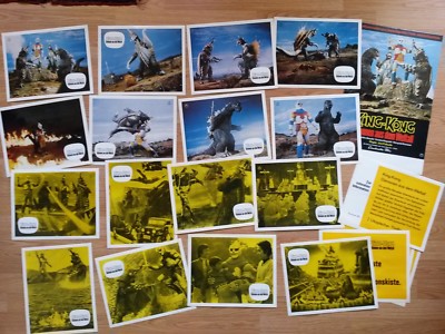 TOHO Godzilla vs. Megalon GOJIRA - 20 German lobby cards - Gojira tai Megaro-image