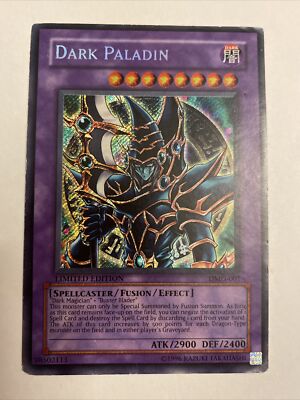 Dark Paladin Secret Rare Limited Edition Dmg-001-image
