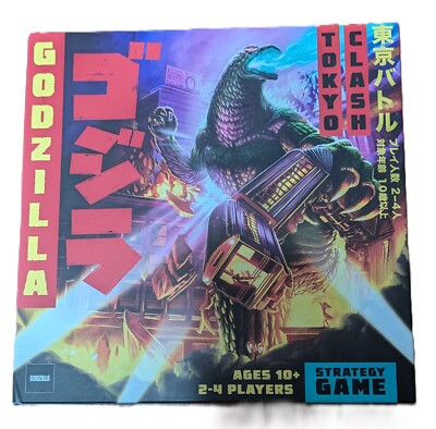 Funko Board Game Godzilla Tokyo Clash Open Box Race Strategy 2-4 Players 10+-image